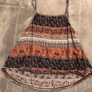 Patterned tank top
